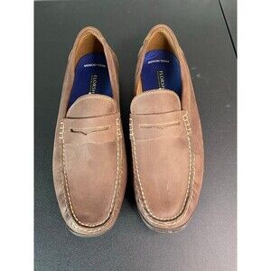 Florsheim leather loafers wide width